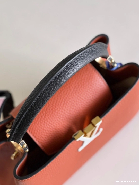 Aaa replica ru VUITTON BB LOUIS CAPUCINES 0809